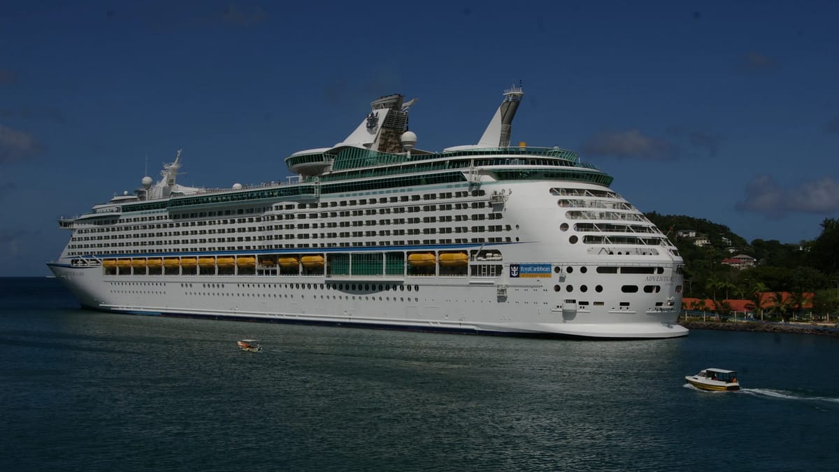 Adventure Of The Seas at sea