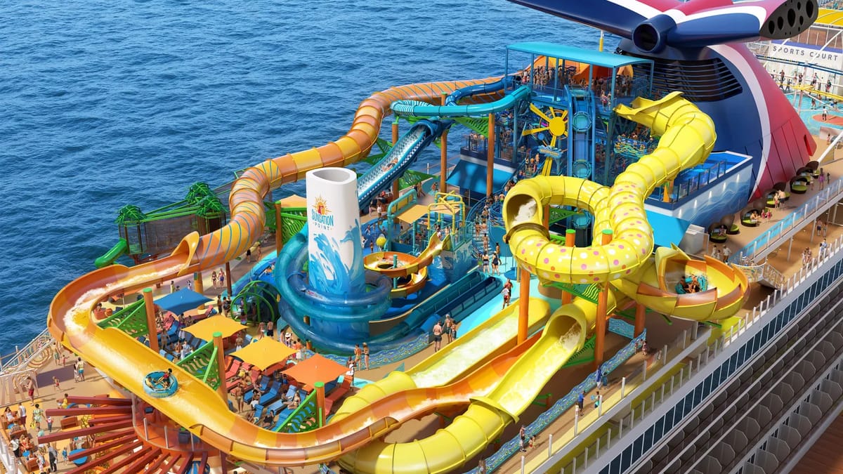 Carnival Waterworks Ultra on Carnival Festivale