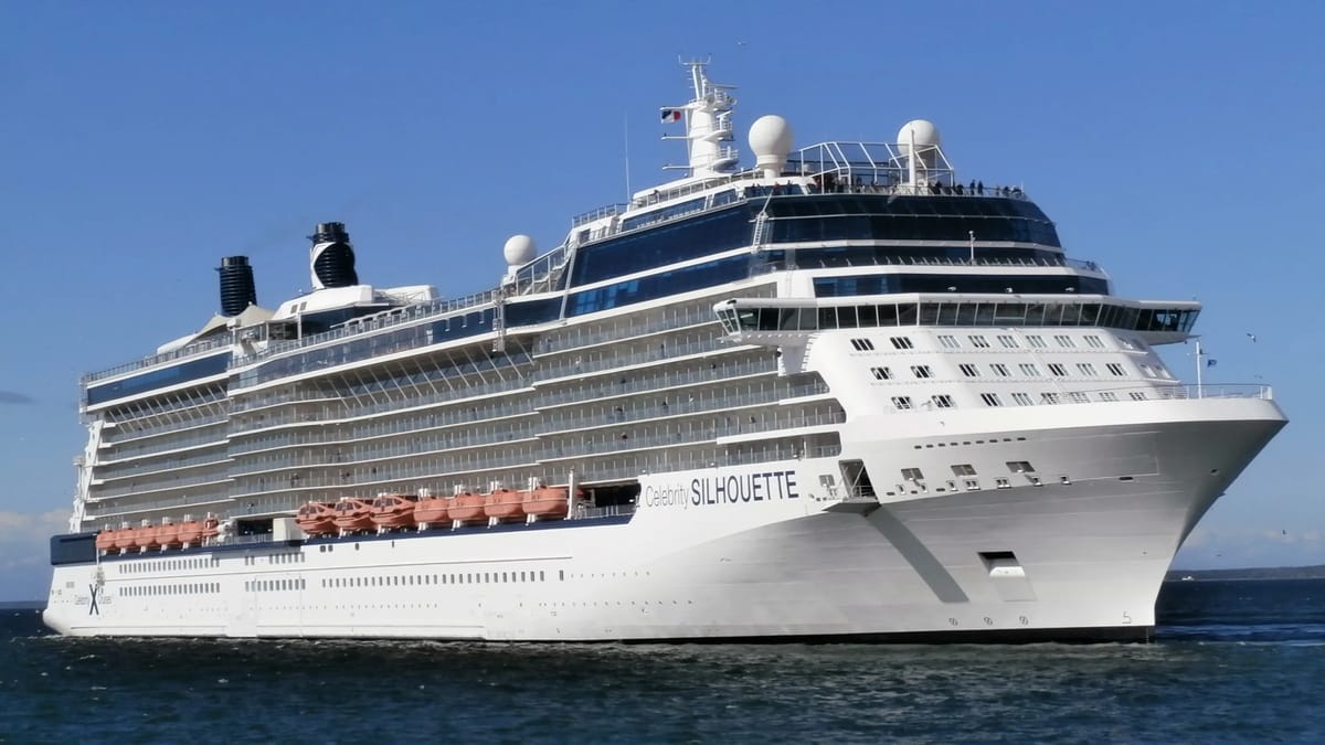 Celebrity Silhouette at sea