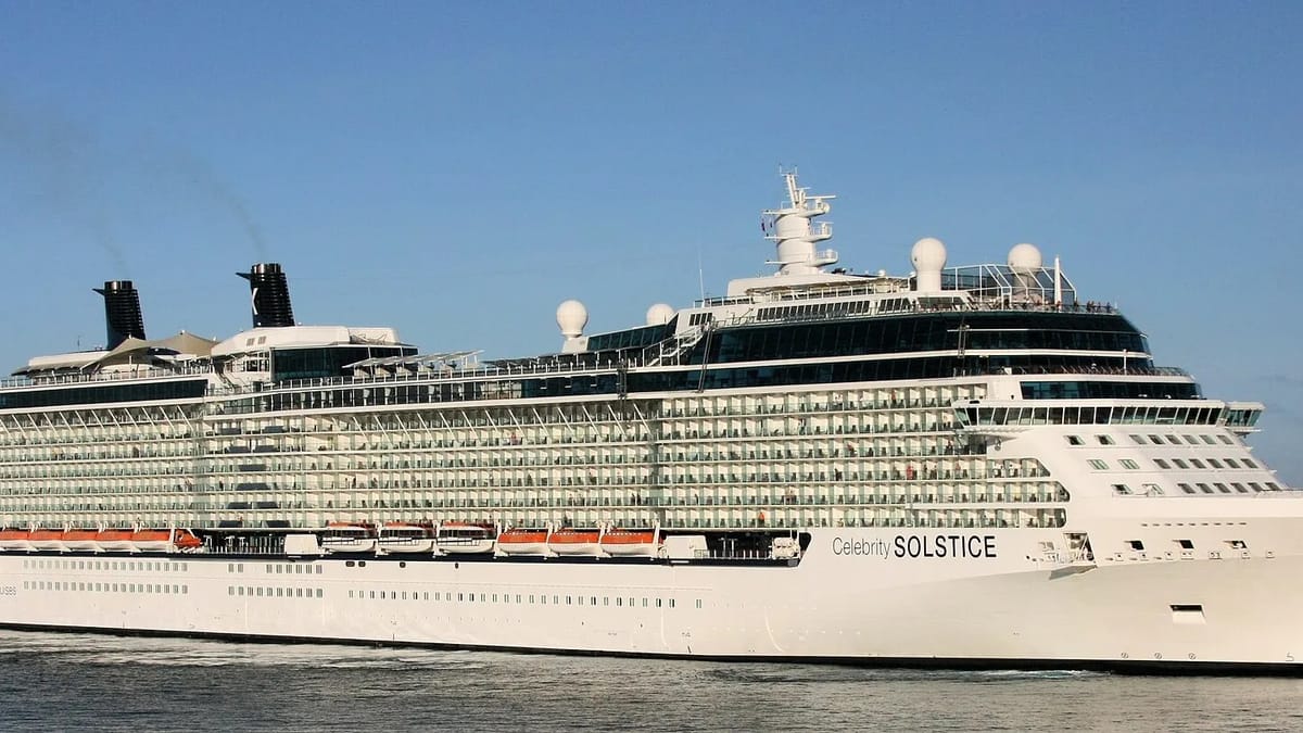 Celebrity Solstice at sea