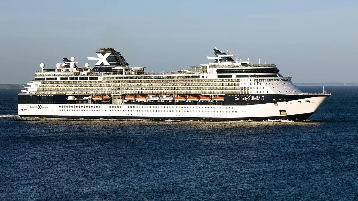 Celebrity Xcel at sea
