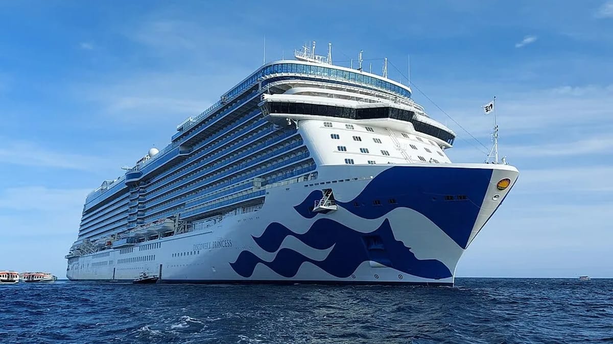 Discovery Princess at sea