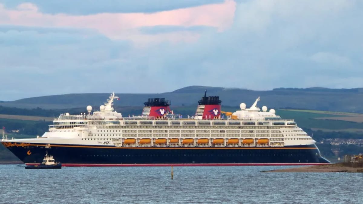 Disney Magic at sea