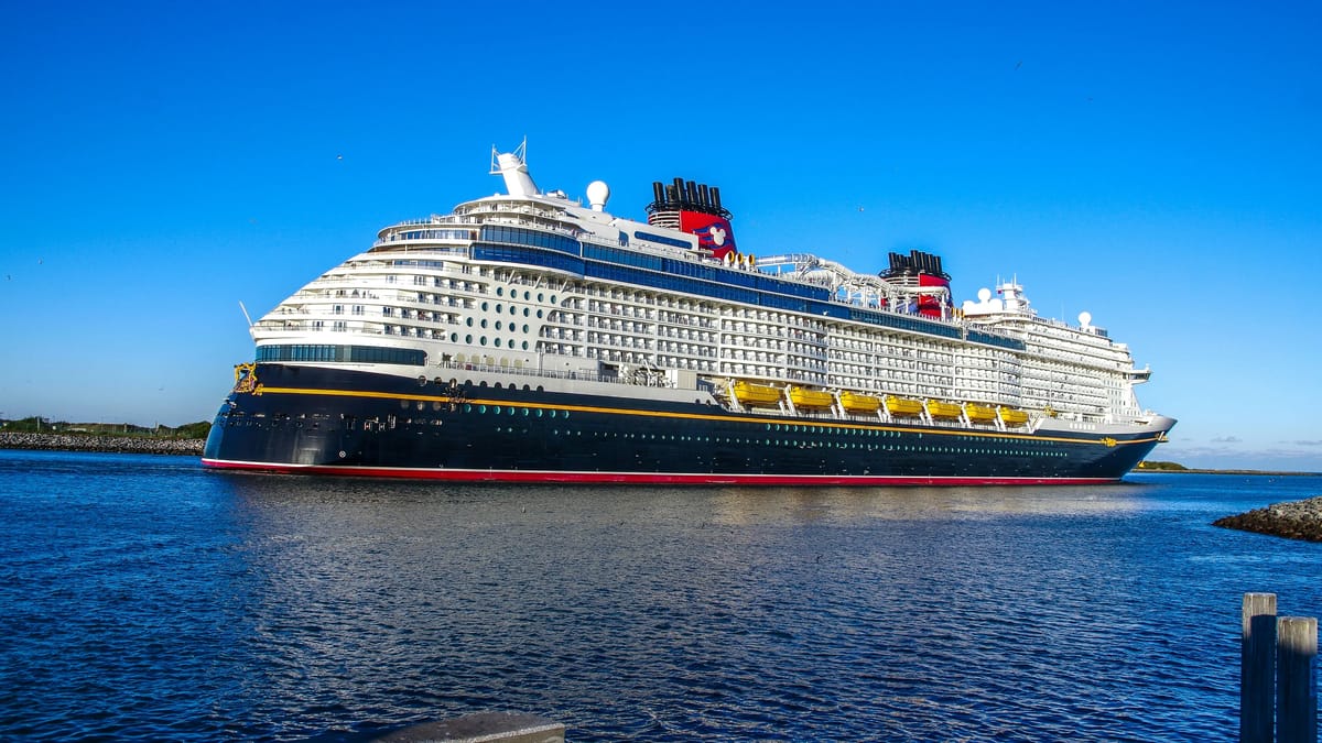 Disney Wish at sea