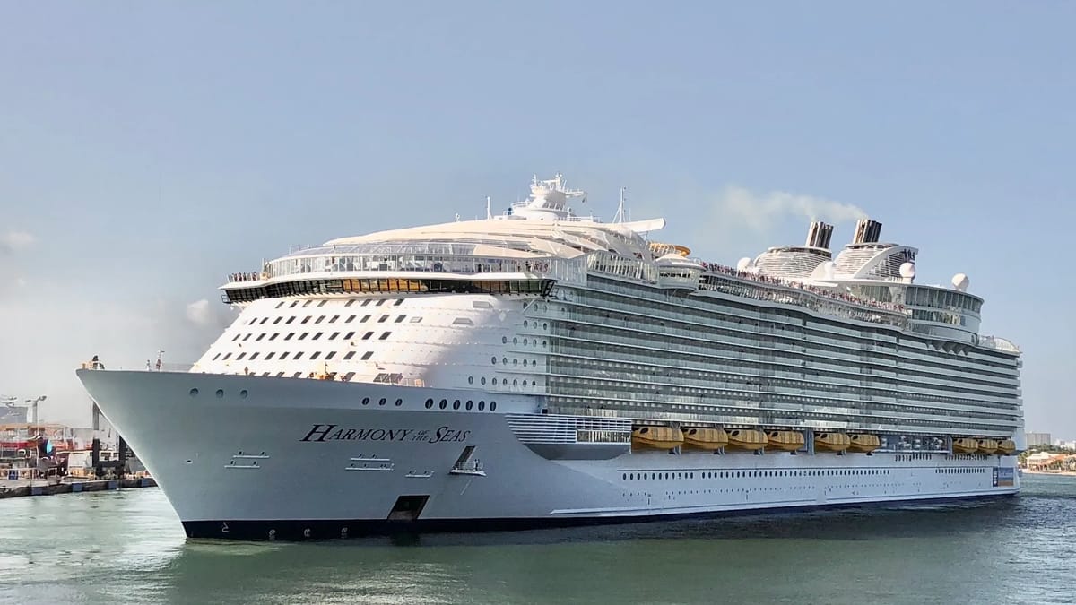 Harmony Of The Seas at sea