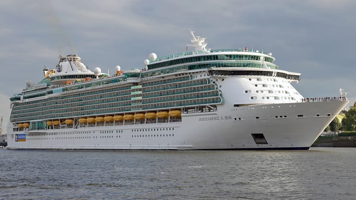Independence Of The Seas at sea