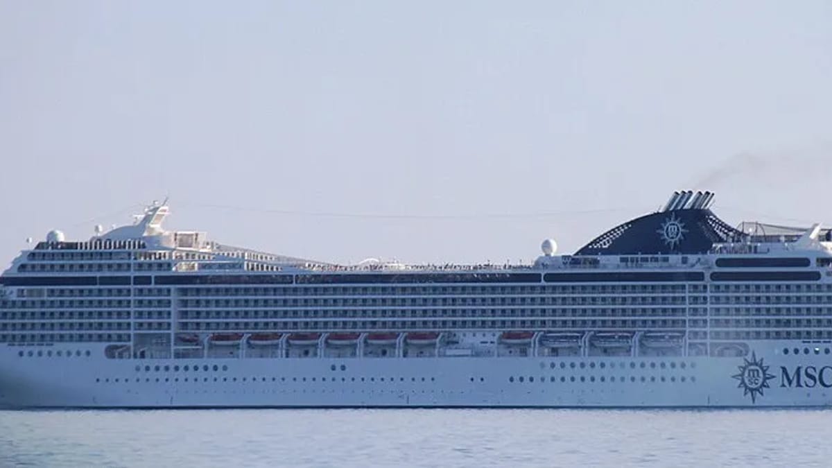 MSC Musica at sea
