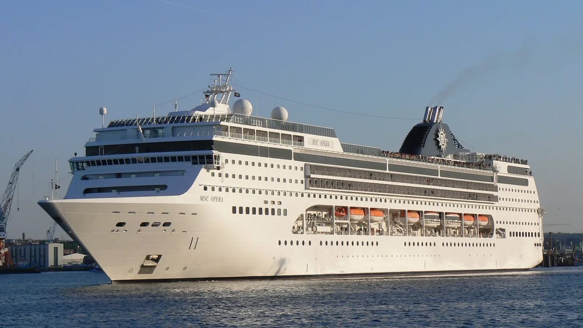 MSC Opera at sea