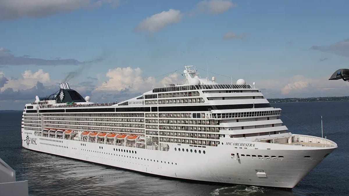 MSC Orchestra at sea