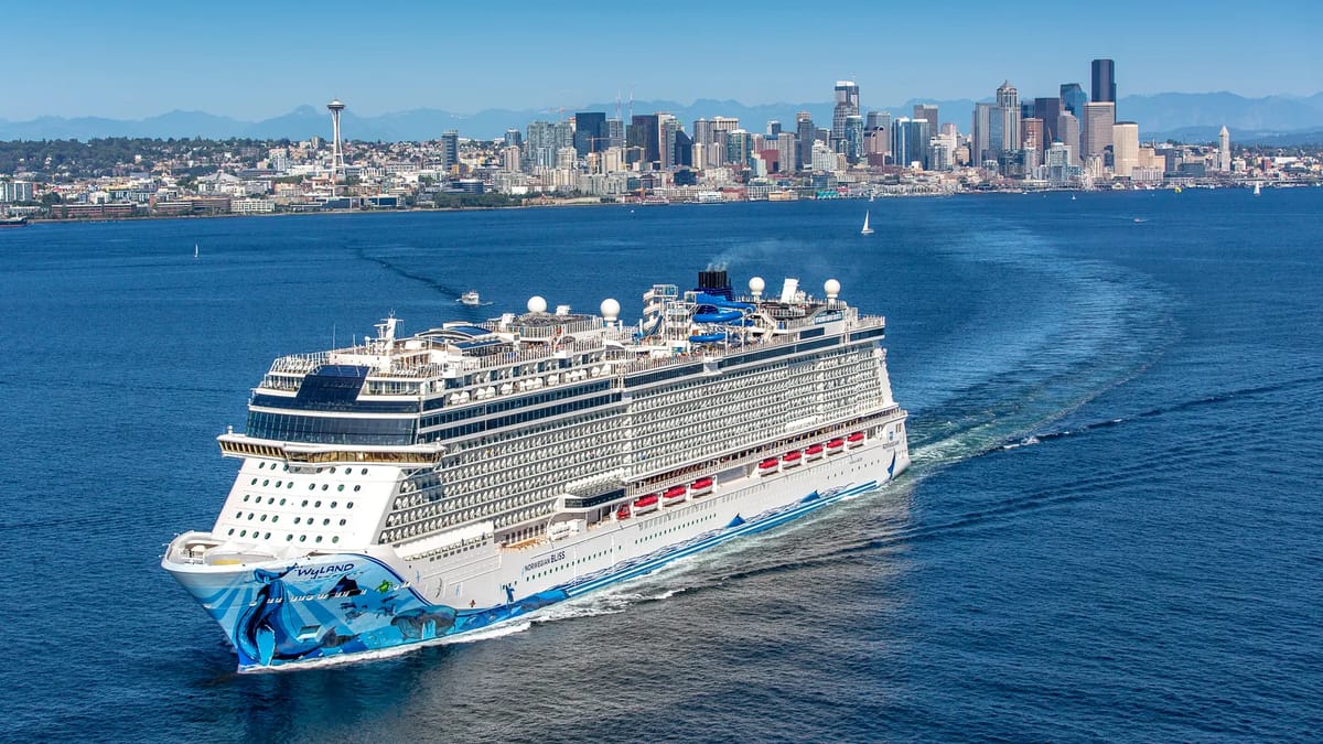 Norwegian Cruise Line - Norwegian Bliss in Seattle