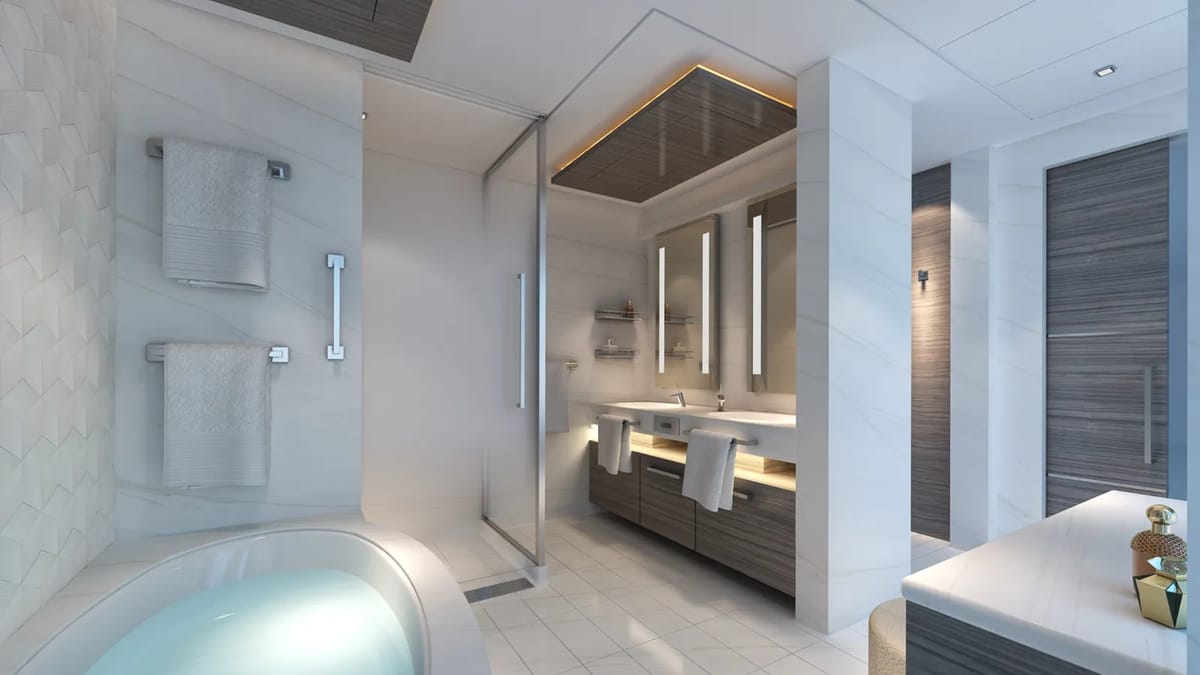 The Haven Deluxe Owner's Suite Bathroom