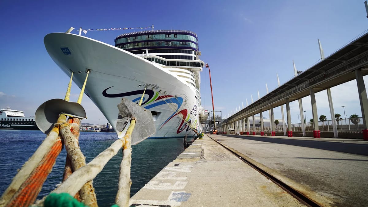 Docked at Port of Barcelona