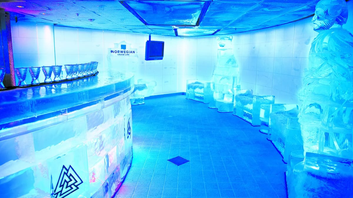 Skyy Vodka Ice Bar