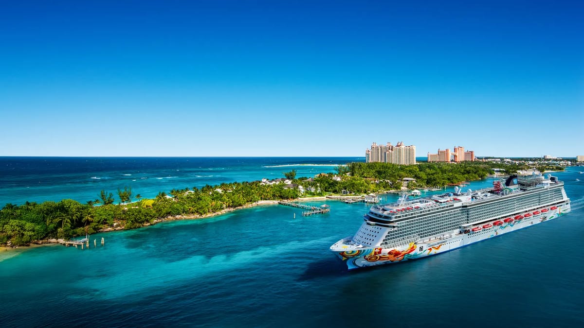 Nowegian Getaway - Aerial - Bahamas