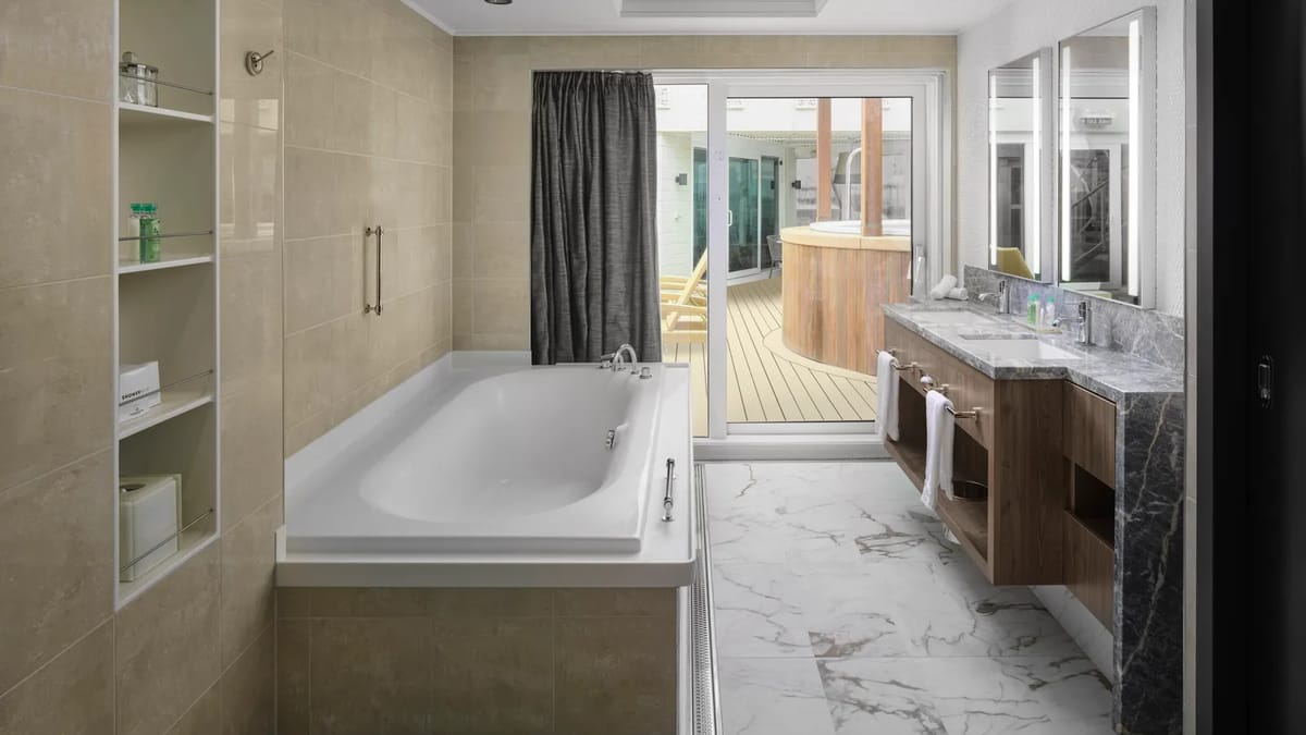 The Haven 3-Bedroom Garden Villa Master Bathroom