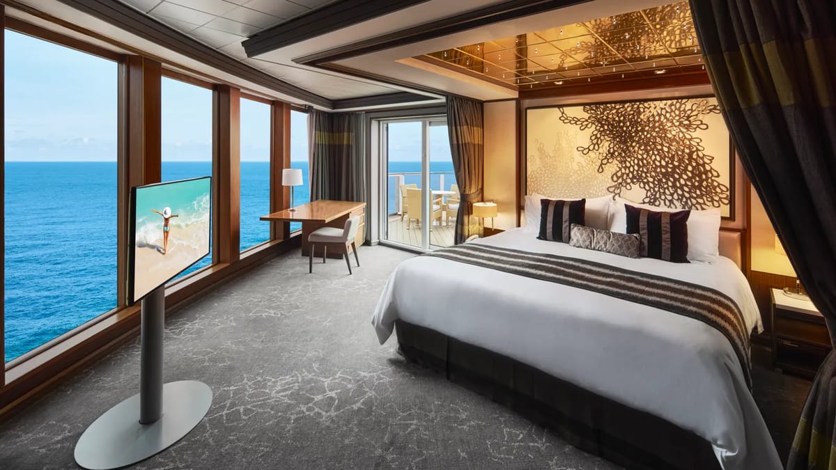 The Haven Deluxe Owner's Suite with Large Balcony Master Bedroom