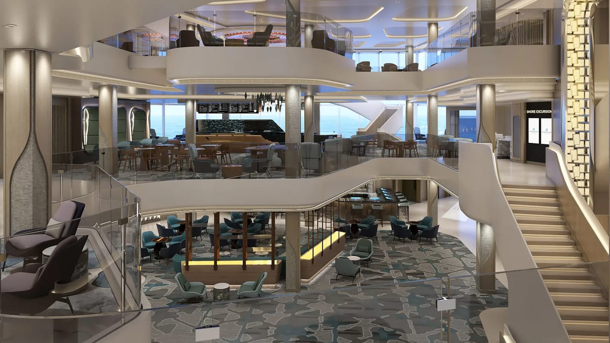and Norwegian Viva - Penrose Atrium 2