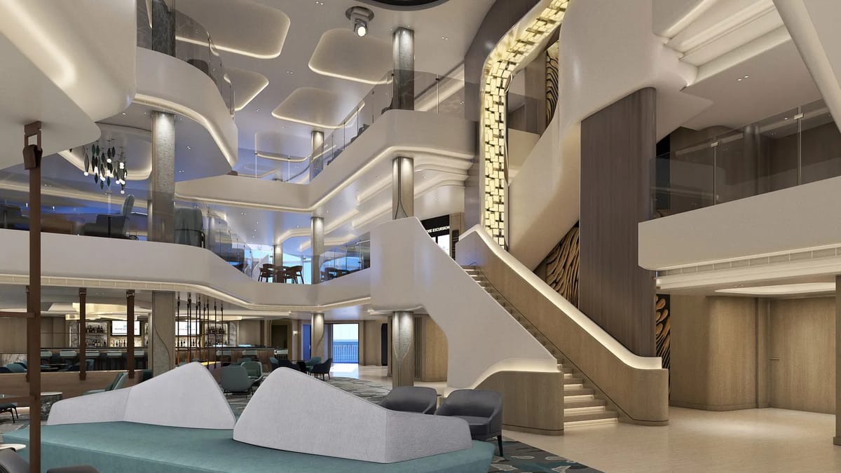 and Norwegian Viva - Penrose Atrium 1