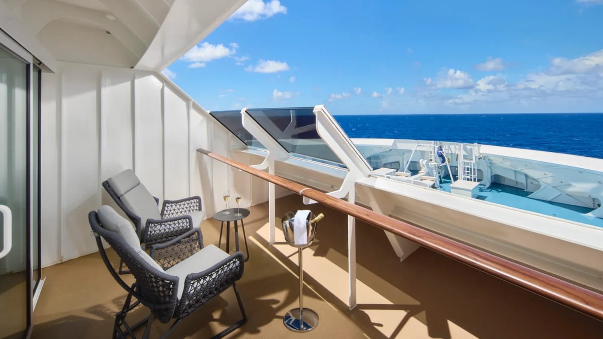 NCL Prima Family Suite Balcony