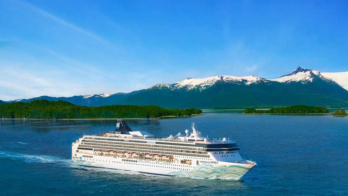 Norwegion Spirit Aerial Endiott Arm Alaska