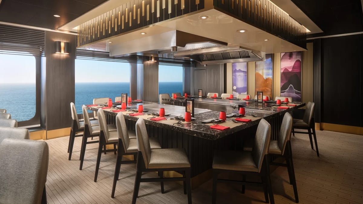 Norwegian - Spirit - Teppenyaki restaurant