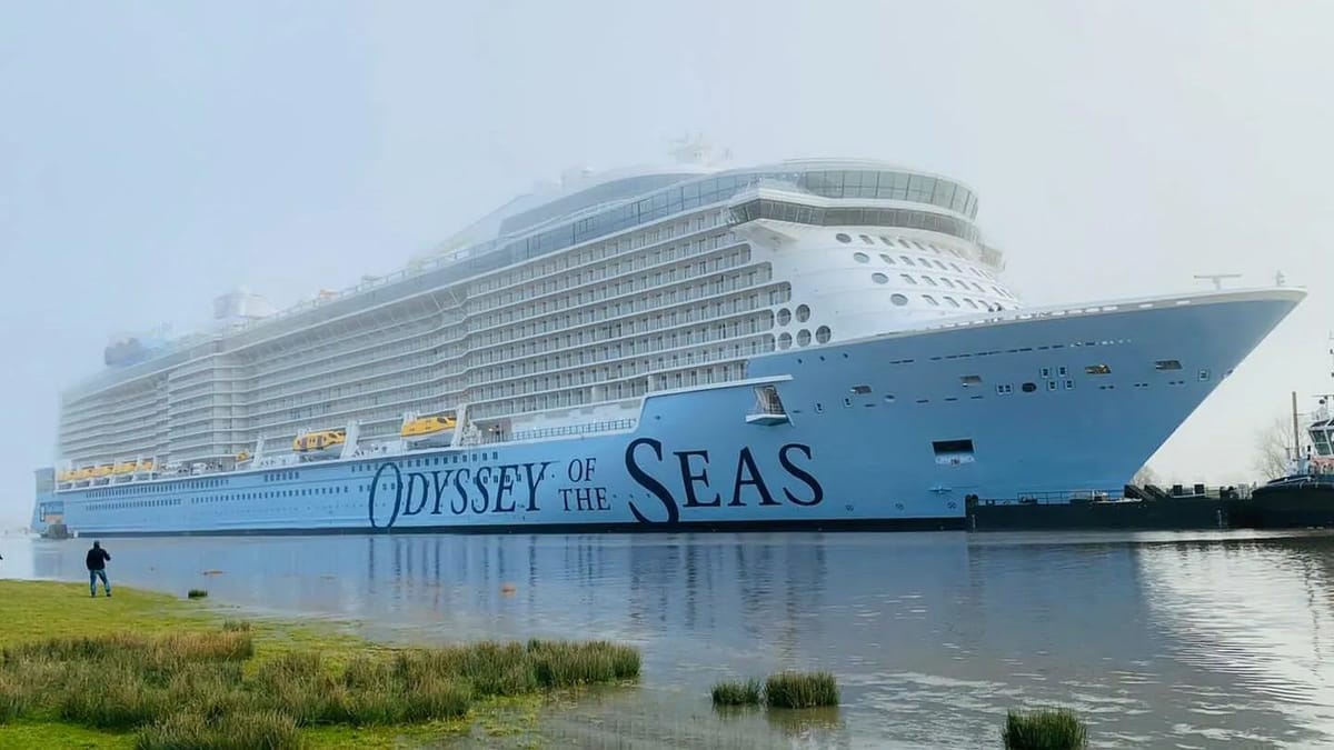 Odyssey Of The Seas at sea