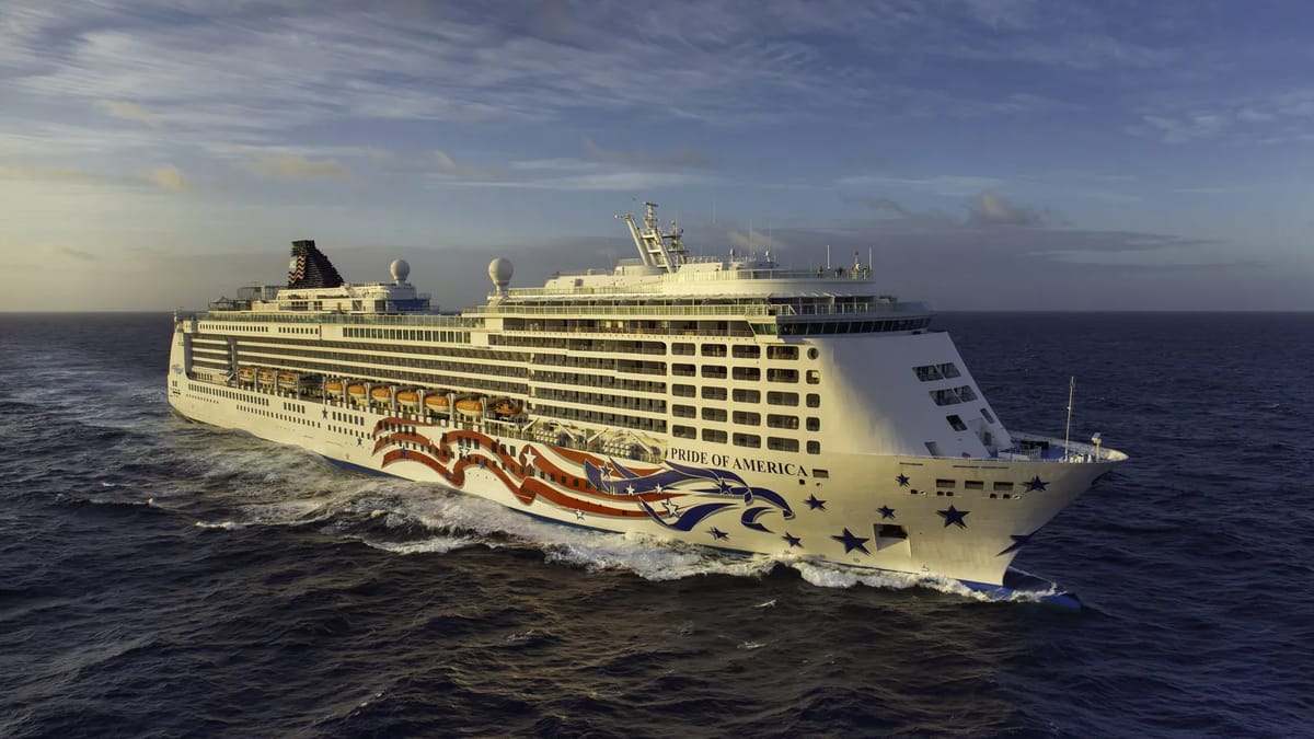 Pride of America - Aerial