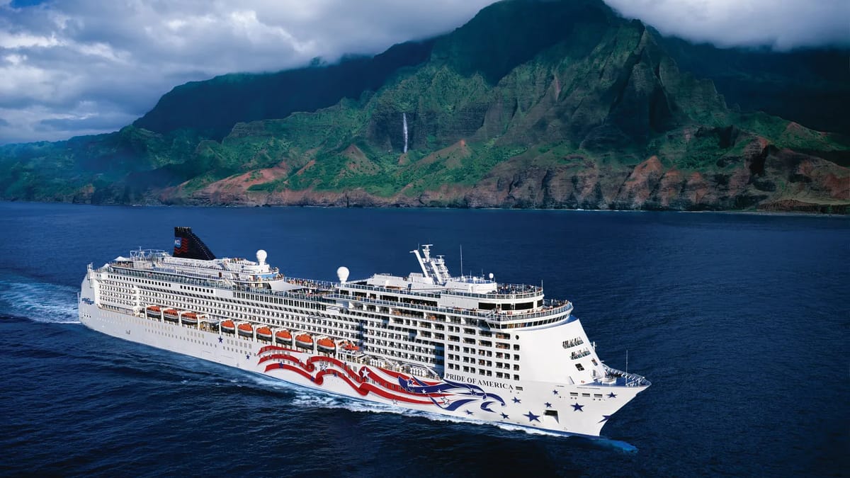 Pride of America - Hawaii Coastline