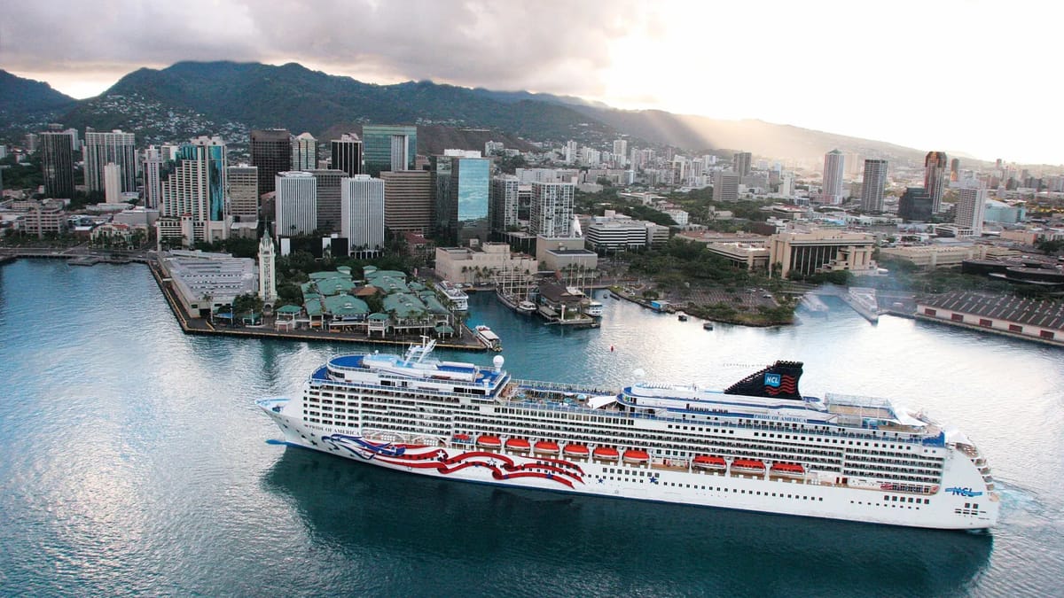 Pride of America - Hawaii Skyline