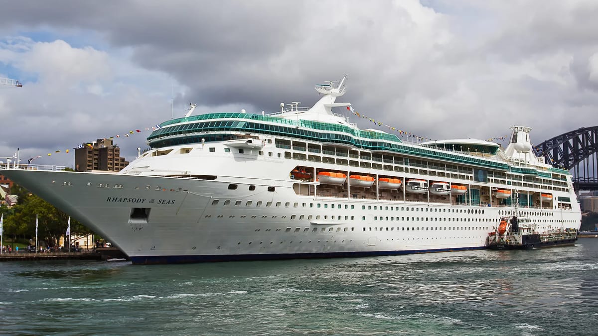 Rhapsody Of The Seas at sea