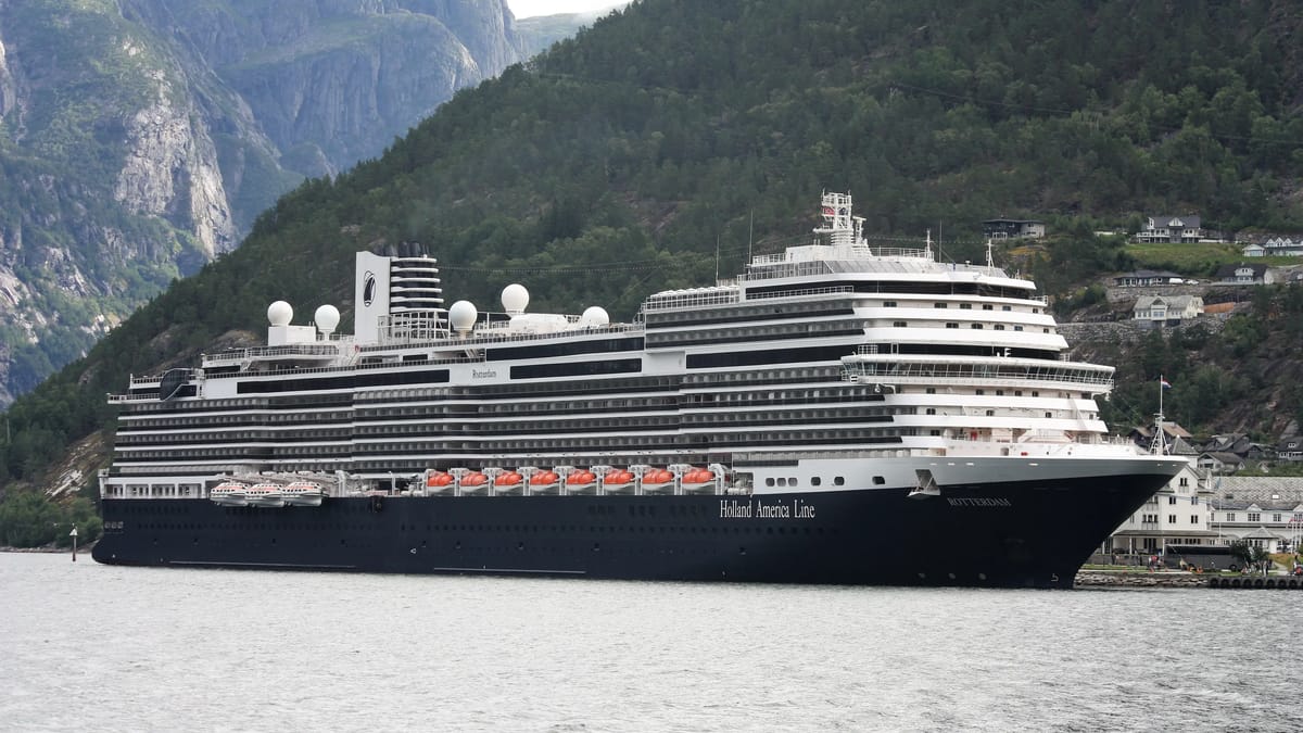 Rotterdam cruise ship