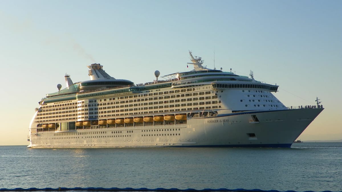 Voyager Of The Seas at sea
