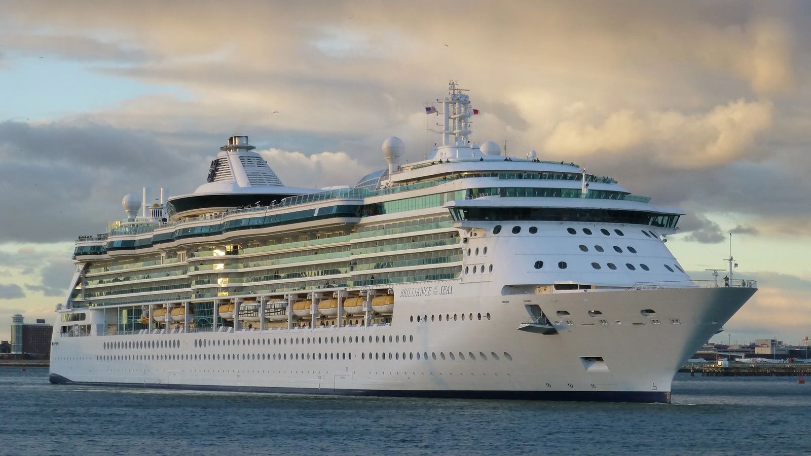Brilliance Of The Seas at sea