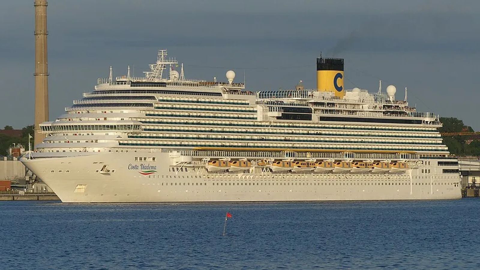 Costa Diadema at sea