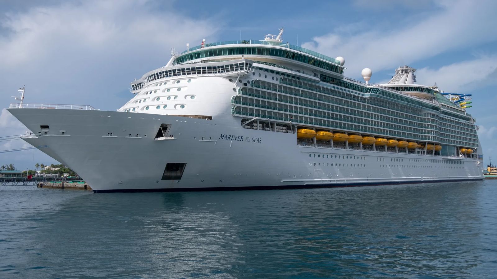 Exterior of the Mariner of the Seas in June 2018