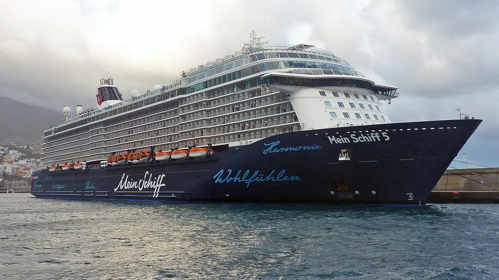 Mein Schiff 5 at sea