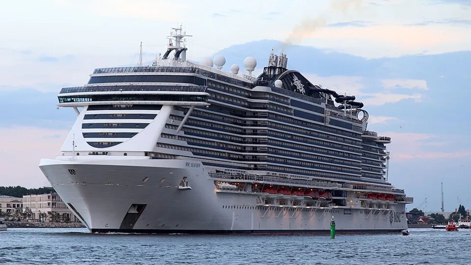 MSC Seaview at sea