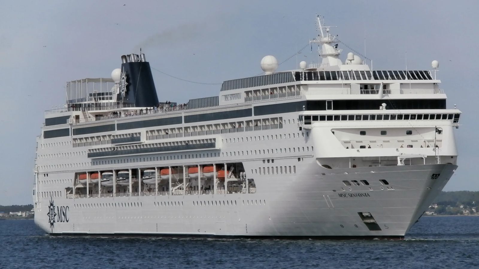 MSC Sinfonia at sea