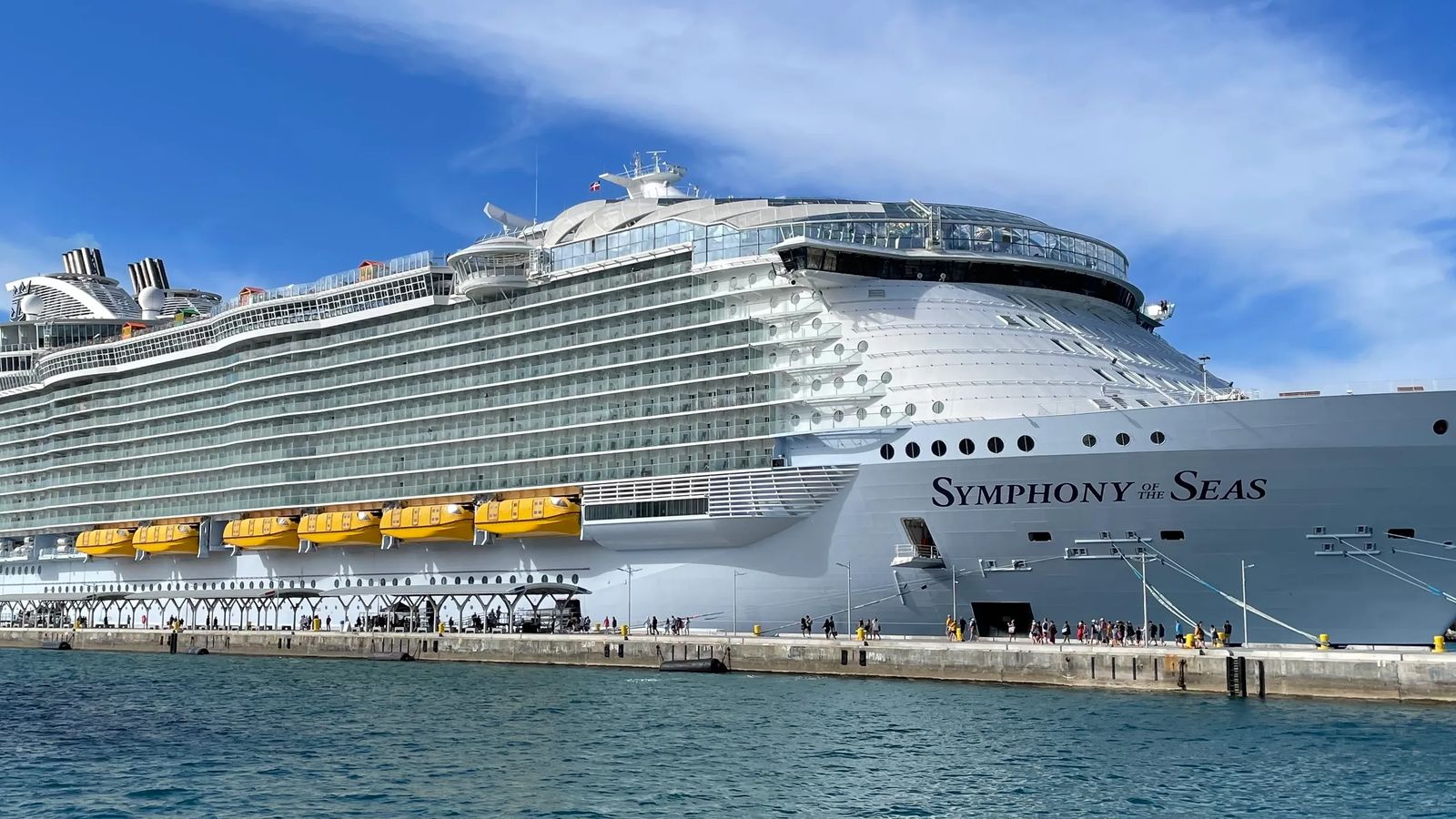Symphony Of The Seas at sea