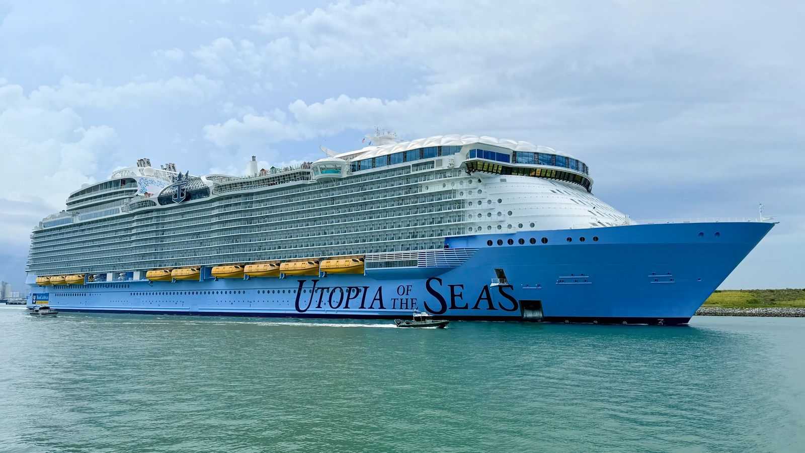 Utopia Of The Seas at sea