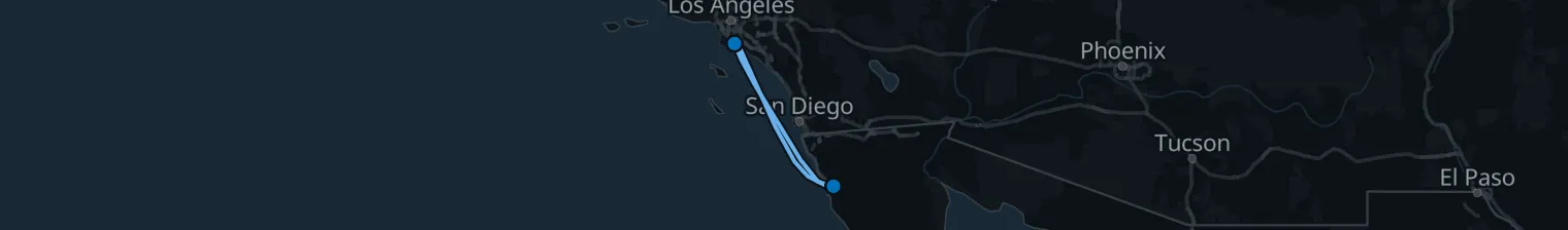 Route map of Pirate’s Playground – Ensenada Escape