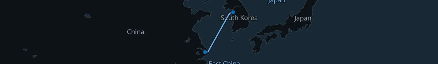 Route map of Tiger’s Maw – Incheon’s Neon Tide