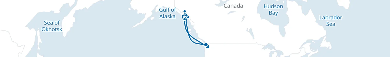 Route map of Tidecaller’s Passage – Inside Passage