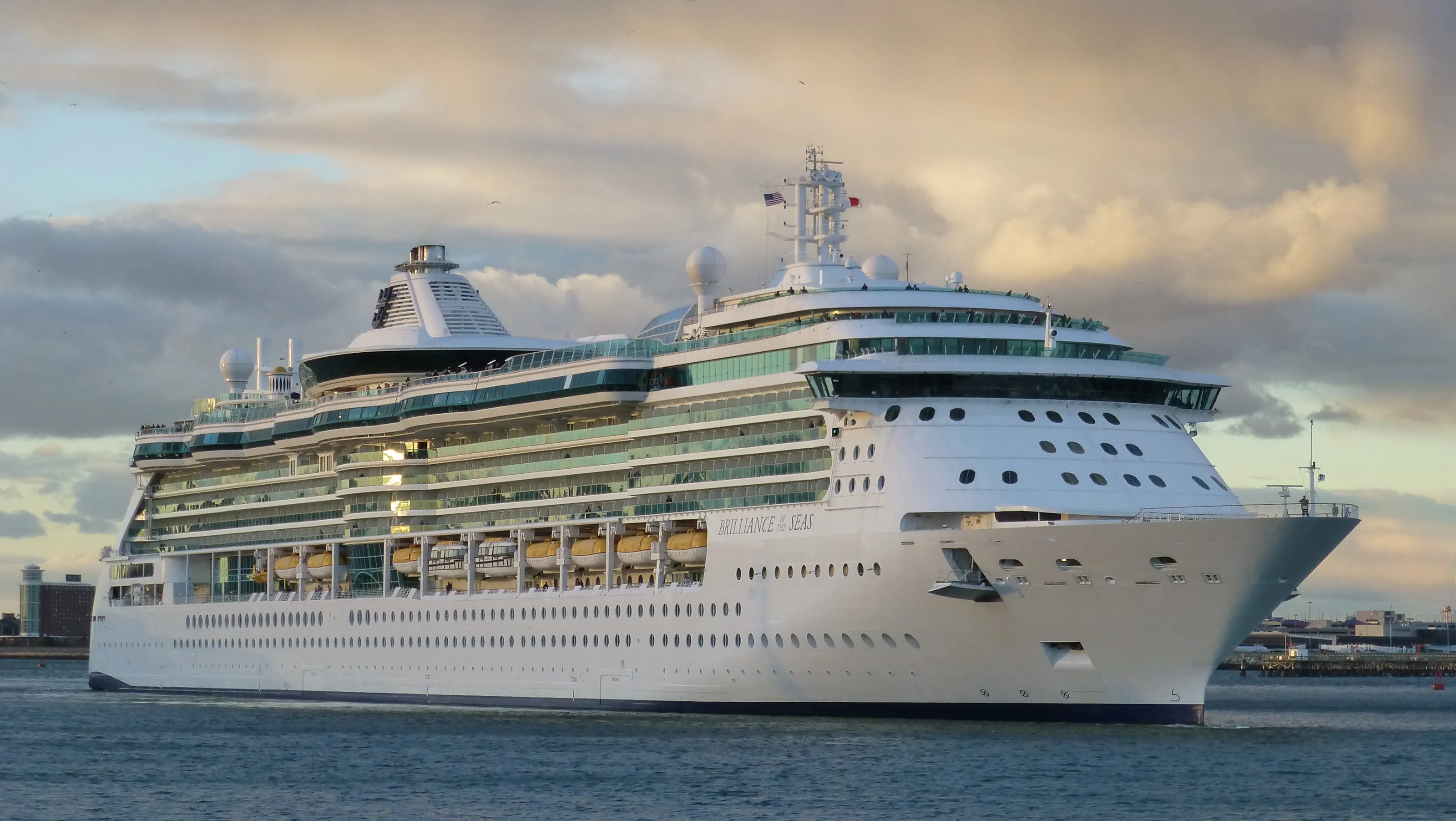 Brilliance Of The Seas at sea