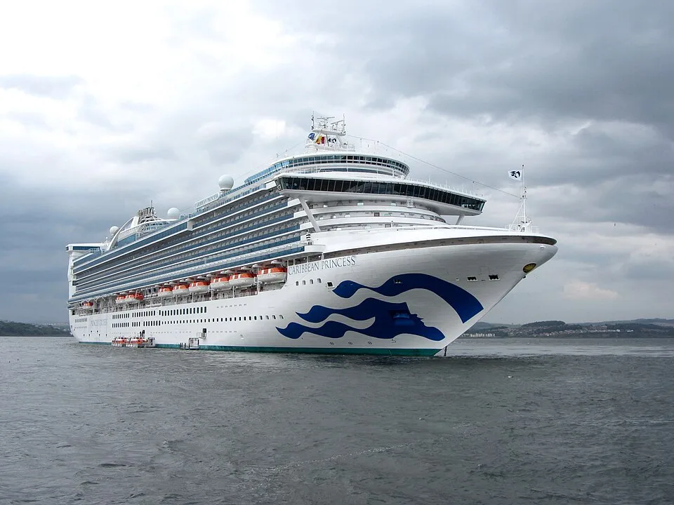 Caribbean Princess at sea