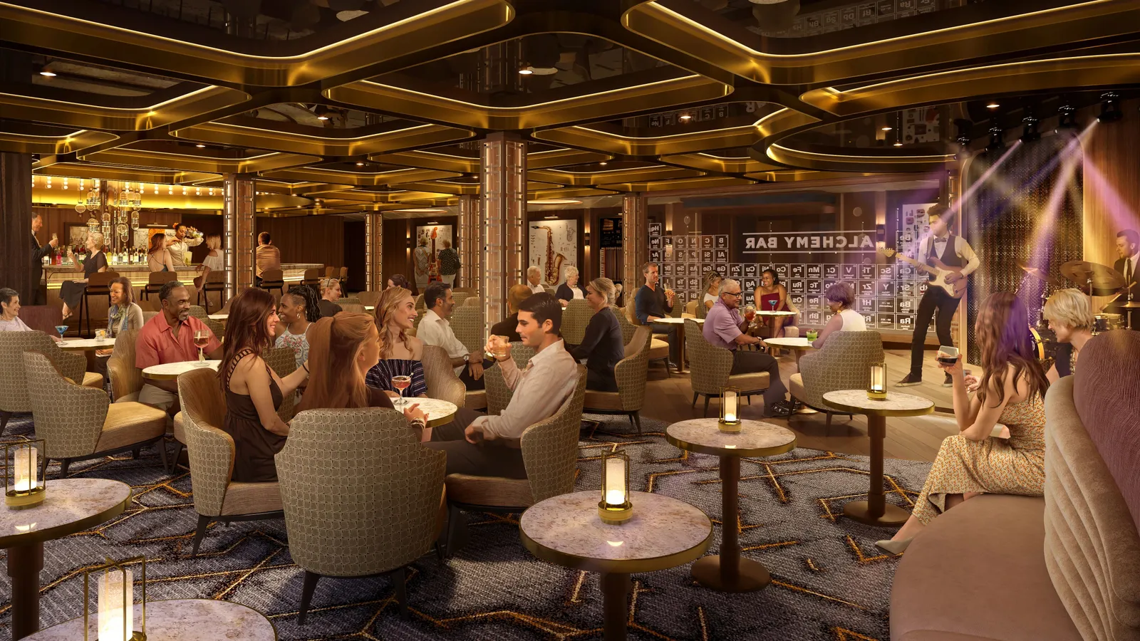 Alchemy Bar on Carnival Festivale