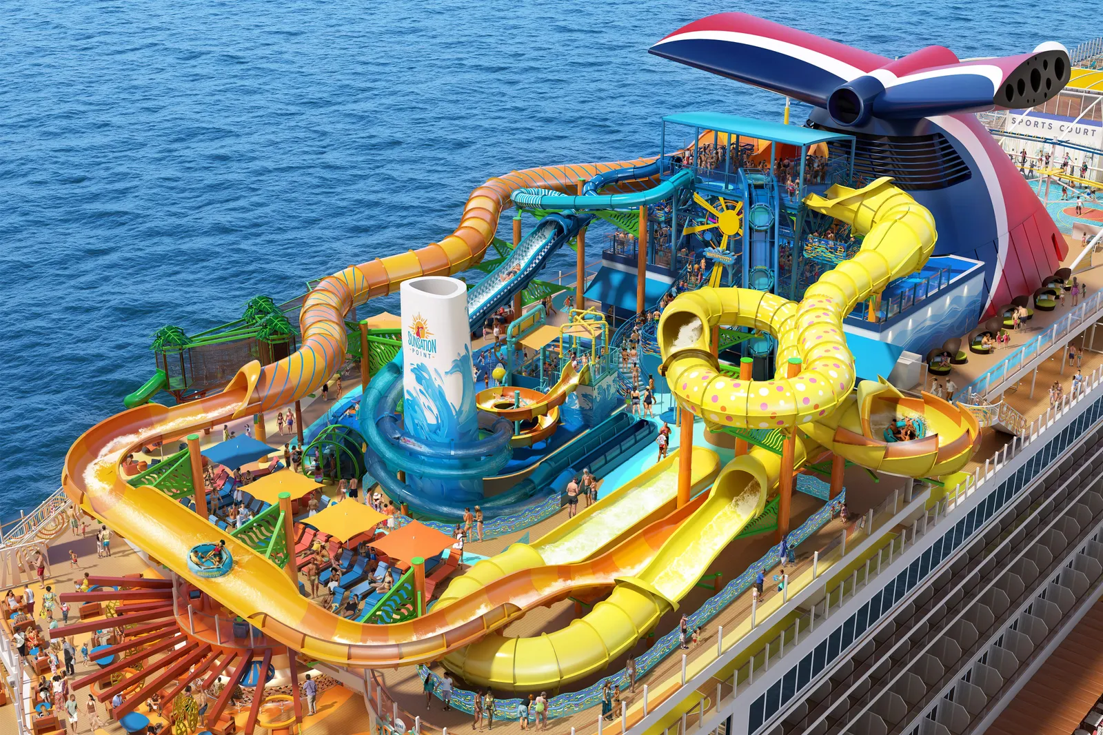 Carnival Waterworks Ultra on Carnival Festivale