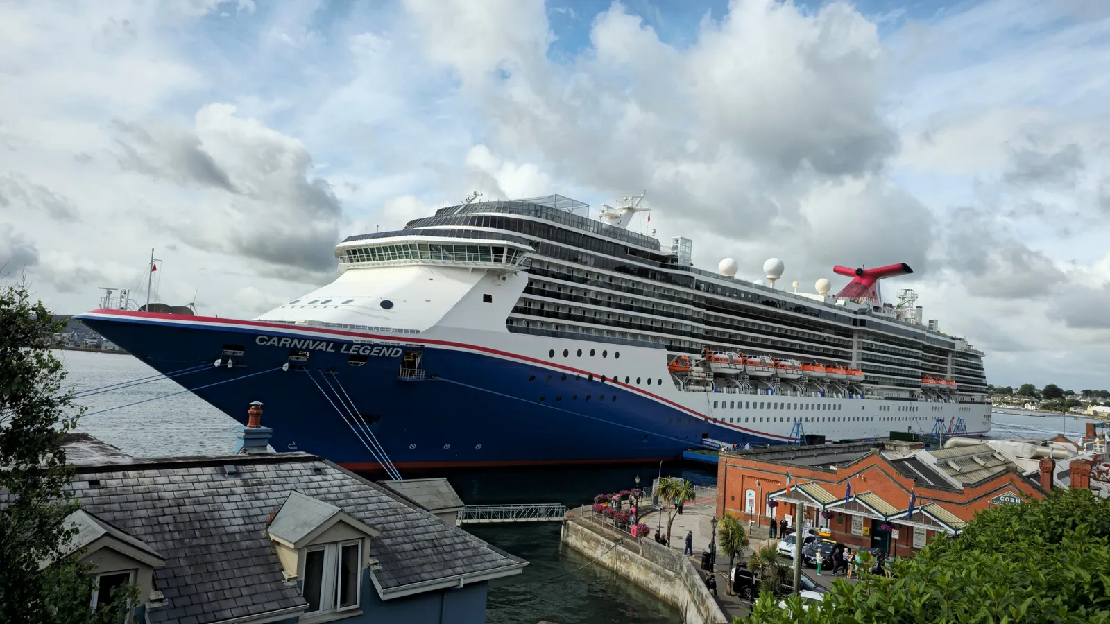docks in Cobh Ireland