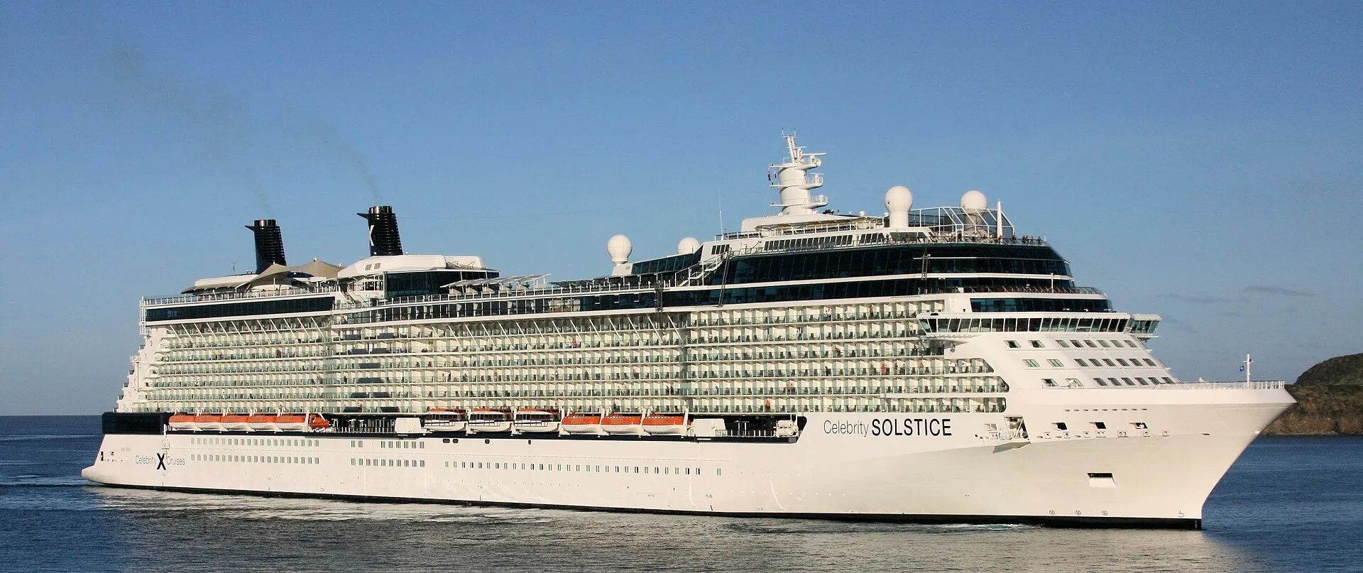 Celebrity Solstice at sea