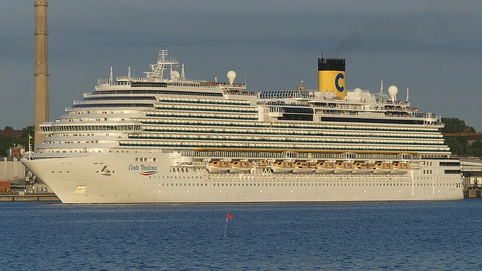 Costa Diadema at sea